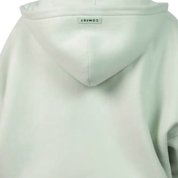 Comfrt Tops - Comfrt pastel zip up hoodie, size Medium. Color Mint